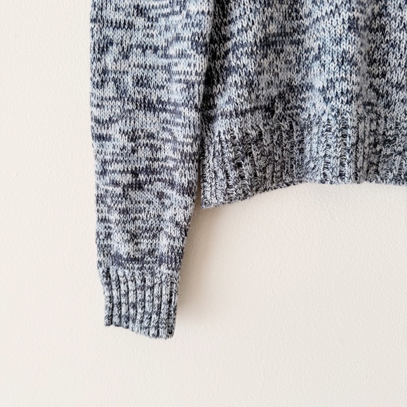 H&M blue marled sweater - Picture 2 of 3